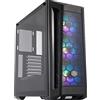 Cooler Master MasterBox MB511 ARGB - Case PC ATX con Pannello Frontale Meshato, 3 x 120mm Ventole Premontate, Pannello Laterale in Vetro, Configurazioni Airflow Flessibili -ARGB