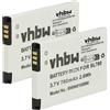 vhbw 2x batteria compatibile con Siemens Gigaset SL450, SL400H, SL350H, SL350, SL400A, SL400 telefono fisso cordless (700mAh, 3,7V, Li-Ion)