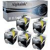 alphaink 5 Cartucce Nere d'inchiostro compatibili con Brother LC3219XL LC3219 LC3217 per Brother MFC-L6930DW MFC-J5330DW MFC-J5730DW MFC-J6530DW MFC-J5335DW MFC-J5930DW MFC-J6935DW MFC-J6730DW