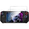 GIOPUEY [2 Pezzi Vetro Temperato Compatibile con MSI Claw, Vetro ad Alta Trasmittanza, Resistente ai Graffi, Cover Compatibile, Pellicola Prottetiva per MSI Claw