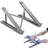 Generico Stazione docking del laptop Notebook e supporto per tablet regolabili Adattatore multifunzione 8 in 1 portatile con carico rapido, hub USB, funzione di raffreddamento per màcbook, Office e at Home