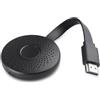 docooler Dispositivo di proiezione dello Schermo Wireless per Telefono Cellulare A30 Trasmettitore simultaneo per Schermo Audio/Video HD 4K Supporto Massimo DLNA Casting/TV Casting 4K30hz