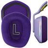 V-MOTA Auricolari compatibili con cuffie Logitech G733 Lightspeed KDA Stereo PC, Xbox PS4, cuscini di ricambio, parti di riparazione (viola)