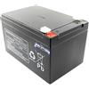 Multipower Batteria al piombo 12 V/12 Ah MP12-12 B, 12 V, 12000 mAh, Pb
