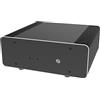 Akasa Maxwell RC Pro, progettata per ASUS NUC 14 Pro (Revel Canyon) fino a Core™ i7, VESA Mount, Custodia senza ventola in alluminio con pipe di calore in rame, porta SSD/HDD/DC-In/HDMI/LAN/Type-C,