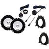 Superauto hi-fi Kit 4 Casse SXE 1750S Per Renault Clio Con Adattatori E Supporti Altoparlanti Alpine Predisposizione Anteriore Con Tweteer Separati