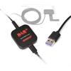 Erisin ES394 Dab+ Digitale Radio Ricevitore Box Doppi sintonizzatori DAB per autoradio Audio Broadcast con Adattatore Antenna Amplificatore MCX per Android autoradio