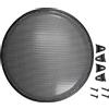 Fielect Copertura per griglia altoparlante da 15 pollici in rete decorativa cerchio Woofer Guard copertura protettiva accessori audio nero