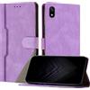Netany Custodia Compatibile con Xiaomi Redmi 7A,custodia magnetica in pelle PU con [Slot Cart] [Supporto Stand] [Magnetica] (Viola)