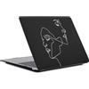 FFBOFFC Custodia Compatibile con MacBook Pro 16 Pollici 2020 2019 Rilascio Modello A2141 con Touch Bar Touch ID, Plastica Protettiva Custodia Rigida Cover Copertura, Figure astratte