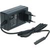 vhbw 1x Alimentatore Compatibile con Microsoft Surface RT Tablet, 120cm