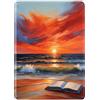 SGKITM Custodia Amazon Kindle 2019 10th Generazione Cover Pelle Silicone Flip 360° Protezione Automatici Svegliati o Sonno Funzione Magnetico Ultra-Sottile Cover per Kindle 2019