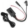 SustVita Car Bluetooth 5.0 Adattatore liberty per sistemi di rete AI Alpine CDA 9857 9886 117 Cavo Aux Bluetooth con integrazione del microfono
