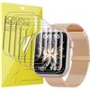 Blueshaweu 6 Pezzi Pellicola Compatibile per ‎Hwagol Smartwatch G28 1,85, Pellicola Protettiva per G28 1,85, Sensibile al Tatto, Senza Bolle, HD Trasparente TPU Film (trasparente)