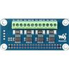 Waveshare 4-ch Current/Voltage/Power Monitor HAT for Raspberry Pi I2C/SMBus Interface
