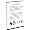 Move Born To be Tech Batteria ORIGINALE COMPATIBILE CON SAIET LINK 4 PRO Li-ion 3,8V 2200mAh 8,36Wh (SPECIFICA: UTILIZZARE SOLO SUI MODELLI INDICATI)
