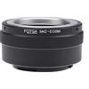 Fotga Adattatore per obiettivo M42 da 42 mm con fissaggio a vite su supporto Canon EOS EF-M M M2 M3 M5 M6 II M10 M50 M100 M200 M42-EOSM