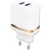 PH26 Caricabatterie compatibile POCO C85 ultra potente e veloce, 2 x USB 5 V/2,1 A + 1 A in sicurezza