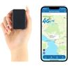 TKMARS 4G GPS Tracker Mini Tracker GPS con Abbonamento 1500mAh Localizzatore Sim Card Adatto per Auto, Bambini, Bicicletta, Bagagli, Portafogli