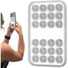 Generico Suction Cup Mirror Phone Holder - Double Sided Suction Phone Holder | Silicone SuctionPhone Grip with Mirror Attachment for Desk Car Wall Shower Men Women Driving | Phones SuctionCup Holders