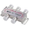 VR VETRINEINRETE Vetrineinrete® Splitter antenna coassiale 4 uscite sdoppiatore segnale tv satellite partitore