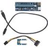 OSALADI Adattatore Scheda Grafica Esterna Mini Pci-E a Pci-E X16 Con Cavo Usb 23.6 Pollici Per Laptop Gpu Esterna Scheda Grafica Indipendente Espansione Schede Grafiche Pcie