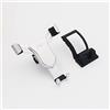 HIGH FLYING per C-HR CHR 2016-2021 Auto Gravity Smartphone Porta Cellulare Supporto Smartphone Auto Bocchette d'Aria (la vista orizzontale non è supportata, Silver)