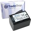 Trade-Shop Batteria agli ioni di litio ad alte prestazioni, 2100 mAh, per Sony HDR-HC7/E HDR-HC9/E HDR-UX3/E HDR-UX5/E HDR-UX7/E HDR-UX9/E HDR-UX19/E HDR-CX6/E HDR-XR-520 HDR-XR-520VE