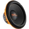 SP Audio 1 SP AUDIO SP-15C subwoofer 38,00 cm 380 mm 15 diametro doppia bobina dvc 2+2 ohm 500 watt rms 1000 watt max spl cofano bagagliaio auto car, 1 pezzo