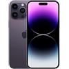 ABUSVEX Vetro posteriore di ricambio originale per iPhone 14 Pro Max tutti i supporti con adesivo preinstallato e strumento di riparazione 14 Pro Max (viola scuro)