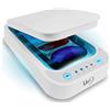 LKM Security LKM GekoClean Sterilizzatore Cellulare UV Portatile per disinfettare e sterilizzare Il Cellulare con aromaterapia, Compatibile con Tutti i cellulari e Accessori