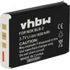 vhbw batteria sostituisce Bell & Howell HLXU02 per smartphone cellulare (1050mAh, 3,7V, Li-Ion)