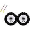 Superauto hi-fi Kit 2 Casse Coassiali SXE-1725 alpine compatibili con Fiat Punto 188 2 Serie >'05 Anteriore