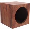 PENIKOKO Cassa per Altoparlanti in Legno 6,5 Pollici per Auto e Camion, Subwoofer Sigillato Compatto Cabinet Acustico Portatile, Box Audio per Impianto Audio Veicolare ad Alta Fedeltà