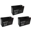 Electron 3x BATTERIA AL PIOMBO RICARICABILE 12V 7AH 20hr Per allarmi antifurti ups lampade di emergenza giocattoli peg perego 7,2Ah 7,5Ah