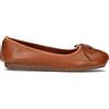 CLARKS CORE FRECKLE ICE Ballerina donna cuoio in pelle