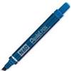 Pentel Marcatore permanente blu N60 fusto in metallo punta quadra 12 pezzi