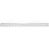 GBC Dorsi metallici 34 anelli 12.5mm 100pz - Argento - RG810897
