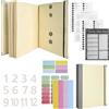 SLIAXINT 1PCS Raccoglitore Documenti Importanti per Famiglia Organizer Documenti a Fisarmonica con 12 Tasche ed Etichette Cartella Portadocumenti senza Acidi per Certificati Passaporti Contratti e Archivio