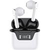 Denash Auricolari per Traduttore, Potente Motore di Traduzione Supporto 144 Lingue Auricolari per Traduttore di Lingue di Traduzione Bianco Efficace per lo Studio (WHITE)