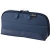 Lihit Lab LIHITLAB - Astuccio portapenne (astuccio), idrorepellente e antimacchia, 20,3 x 10,3 cm, blu navy (A7688-11)