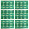 STOBOK CONTROLLO di QUALITÀ Passato Adesivi Etichetta 20 Millimetri 1000PCS Rotonda Adhensive QC Passato Adesivi per La Casa Ufficio Scuola