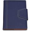 ImpocoWeb Agenda Giornaliera 2027 Borsello 17x24cm Ecopelle Chiusura Bottone Blu