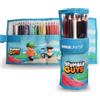 Pool Over Tinta Unita Stumble Guys Rotolo 24 Pastelli + 1 Matita All Blue