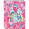 PELLECCHIA 1969 I Diario Grande Agenda Scuola realizzato per SJ GANG ANIMALI GIRL NON DATATO 10 Mesi 20x15 cm (Unicorno Rosa)