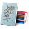 XNBTIM Quaderno Personalizzato, A5 Orizzontale Block Notes, Testo Stampato al UV, Le Iniziali Del Nome Possono Essere Personalizzate., Adatto Come Regalo