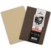 Canson quaderno di disegno quaderno A5 con copertina 30 fogli A5-14,8 x 21 cm Couverture marron foncé et chanvre clair