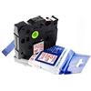 MR CARTRIDGE CASSETTA NASTRO TZ-S251 LAMINATO BLACK-WHITE 24mmX8m Compatibile Label TZe-S251