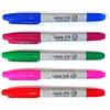 Jarden 5 pennarelli permanenti Sharpie a doppia punta fine e ultra fine, colori assortiti, sfusi in confezione semplice [ASIA IMPORT]