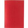 Fabriano Ecoqua Plus - Quaderno rilegato con colla, 21,1 x 29,7 cm, formato A4, a puntini, colore: Rosso
